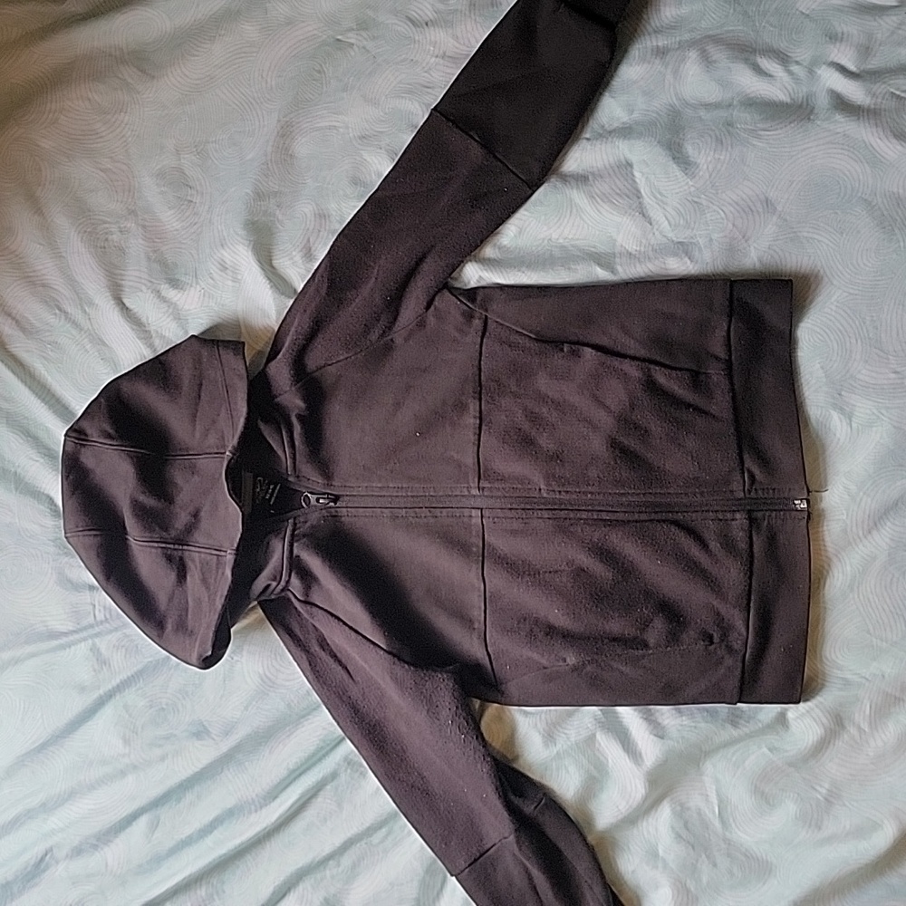 Boys athletic zip up hoodie